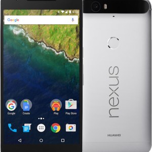Front and back of the Nexus 6P