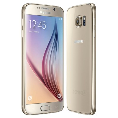 Samsung Galaxy S6 Gold Platinum.