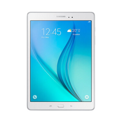 ae ar galaxy tab a 9 7 t555 sm t555nzaaxsg 001 front white