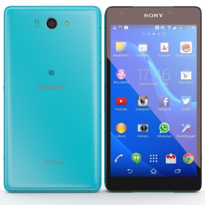 sony xperia z2a d6563 4g 16gb mobile turquoise 3