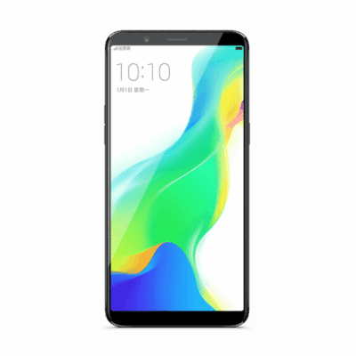 Oppo R11s Plus Black Front 600x600