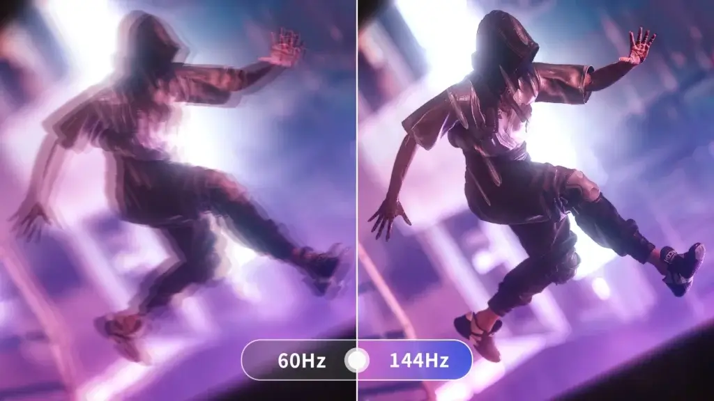 معدل تحديث 144 هرتز